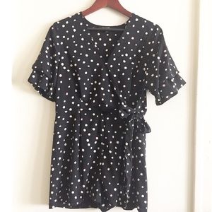 25. Cooper Polka Dot Romper Size M